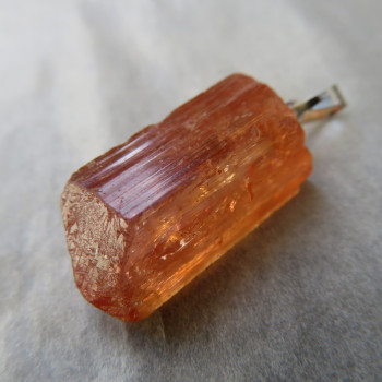 Imperial topaz, extra krystal, přívěsek č. 1