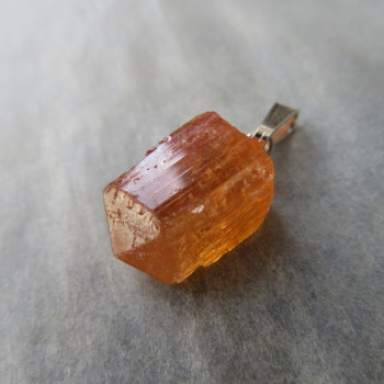 Imperial Topaz, Extra Crystal, Pendant #3