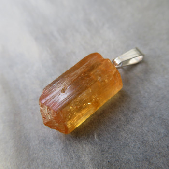 Imperial Topaz, Extra Crystal, Pendant #6