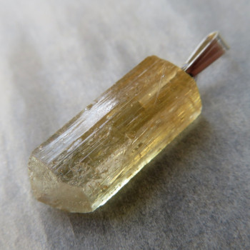 Imperial Topaz, Extra Crystal, Pendant #17