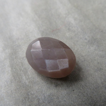 Moonstone, double-sided faceted, No. 6