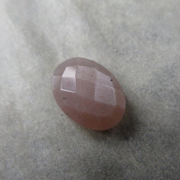 Moonstone, double-sided faceted, No. 10