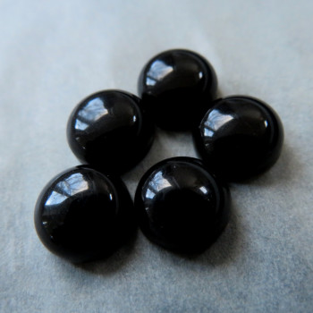 Onyx mini cabochon round - 9 mm, 1pc