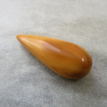 Natrolite Czech Republic double-sided cabochon no.3