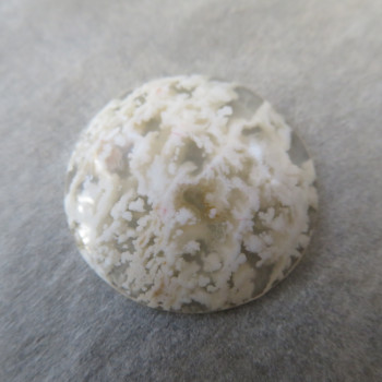 Plume agate USA, cabochon no.06