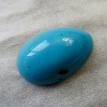 Turquoise chrysocol, cabochon no. 2