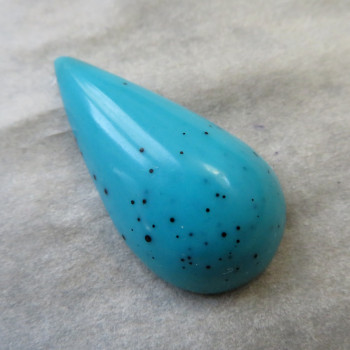Turquoise chrysocol, cabochon no. 3