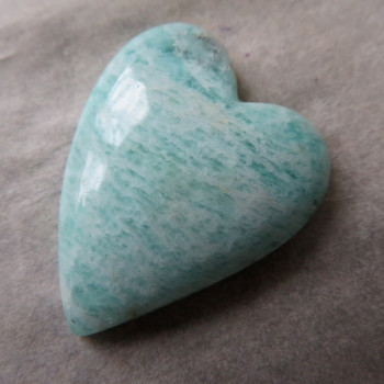 Amazonite Brazil, heart no.1