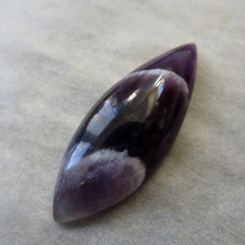  Chevron Amethyst Zambia, cabochon no.1