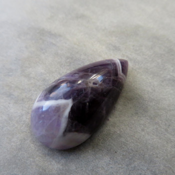  Chevron Amethyst Zambia, cabochon no.3