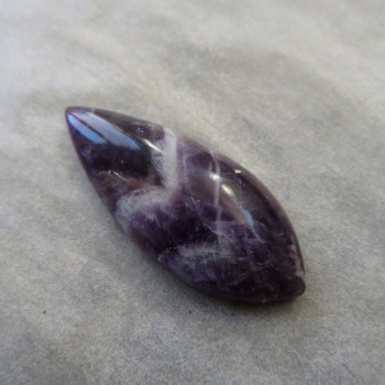  Chevron Amethyst Zambia, cabochon no.7