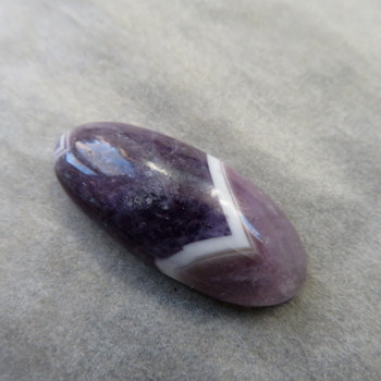  Chevron Amethyst Zambia, cabochon no.9