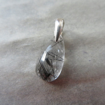 Tourmaline crystal Brazil, pendant no.2