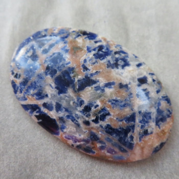 Sodalite Namibia, cabochon No. A2
