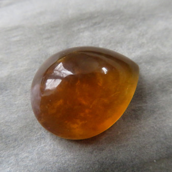 Tanzania amber opal, cabochon no. 2