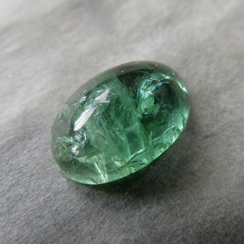 Tourmaline, verdelite, cabochon No. V1