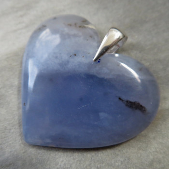 Blue chalcedony extra color, pendant no.Ch2