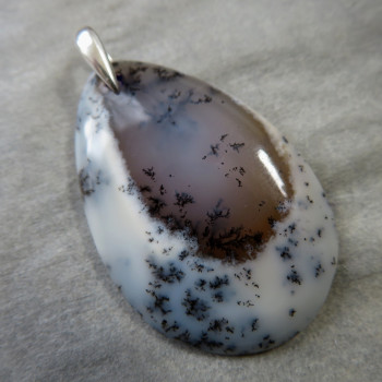 Dendritic opal - pendant no.3