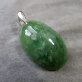 Vesuvian with Grossular, pendant no.V1