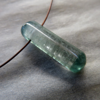 Watermelon tourmaline, drilled No. T3