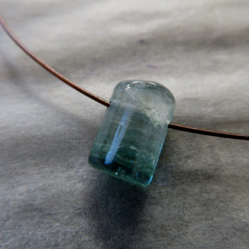 Watermelon tourmaline, drilled No. T5