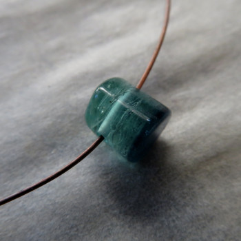 Tourmaline, indigolite, drilled T11
