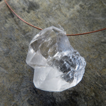 Pure crystal - multiple drilled crystal No. 3