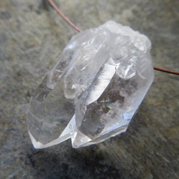 Pure crystal - multiple crystal drilled No. 5