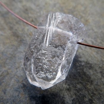 Pure crystal - multiple crystal drilled no. 12