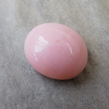 Pink opal Peru, cabochon no.03
