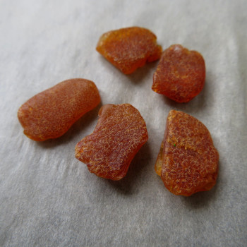 Raw natural Amber, Lithuania, set no. 2