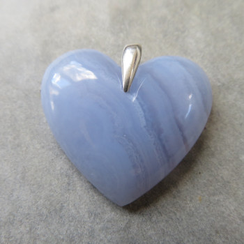 Blue chalcedony, pendant no.CH3