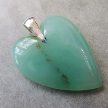 Chrysoprase Brazil, pendant no.2
