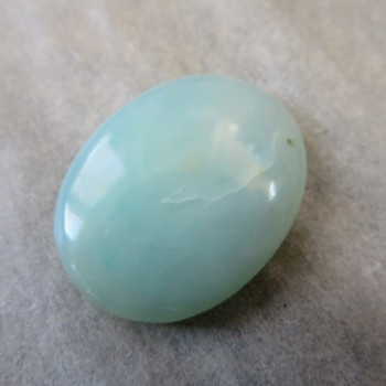 Blue opal Peru cabochon no.5