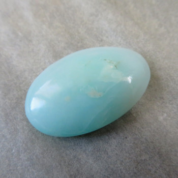 Blue opal Peru cabochon no.6