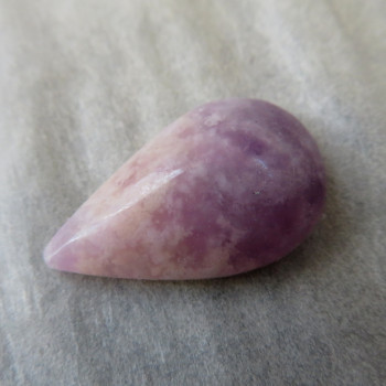 Lepidolite, Brazil, cabochon no.06