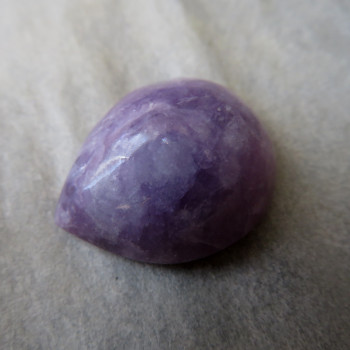 Lepidolite, Brazil, cabochon no.013