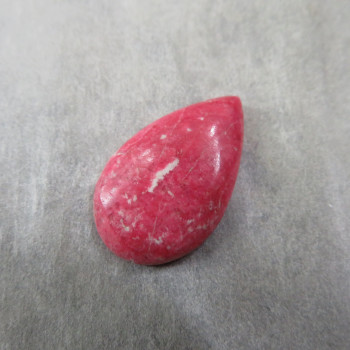 Thulite, Norway, cabochon no.010