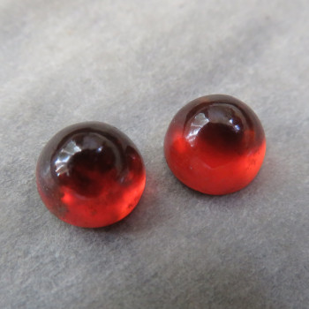 Granát hessonit Tanzánie, 7mm, pár H12
