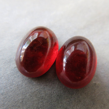 Granát hessonit Tanzánie, 12x8 mm, pár H14