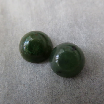 Jade, pair 8mm No.N2