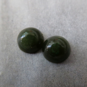 Jade, pair 8mm No.N3
