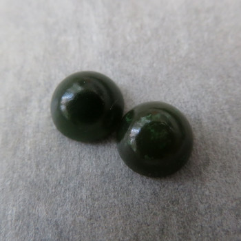 Jade, pair 8mm No.N5