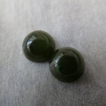 Jade, pair 8mm No.N6