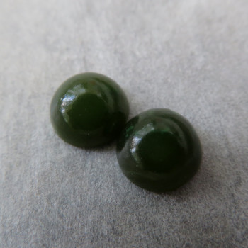 Jade, pair 8mm No.N9