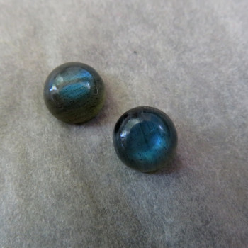 Labradorite extra, blue, LA 8 pair