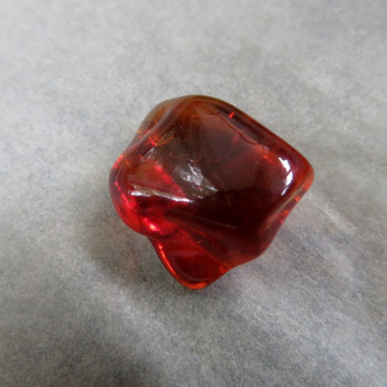 Red natural Amber, Lithuania, No. 6