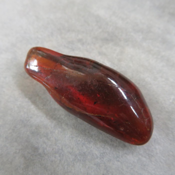 Red natural Amber, Lithuania, No. 11