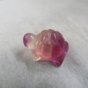 Rainbow Fluorite mini turtle no.1