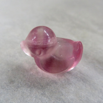 Duhový Fluorit mini kachnička č.16